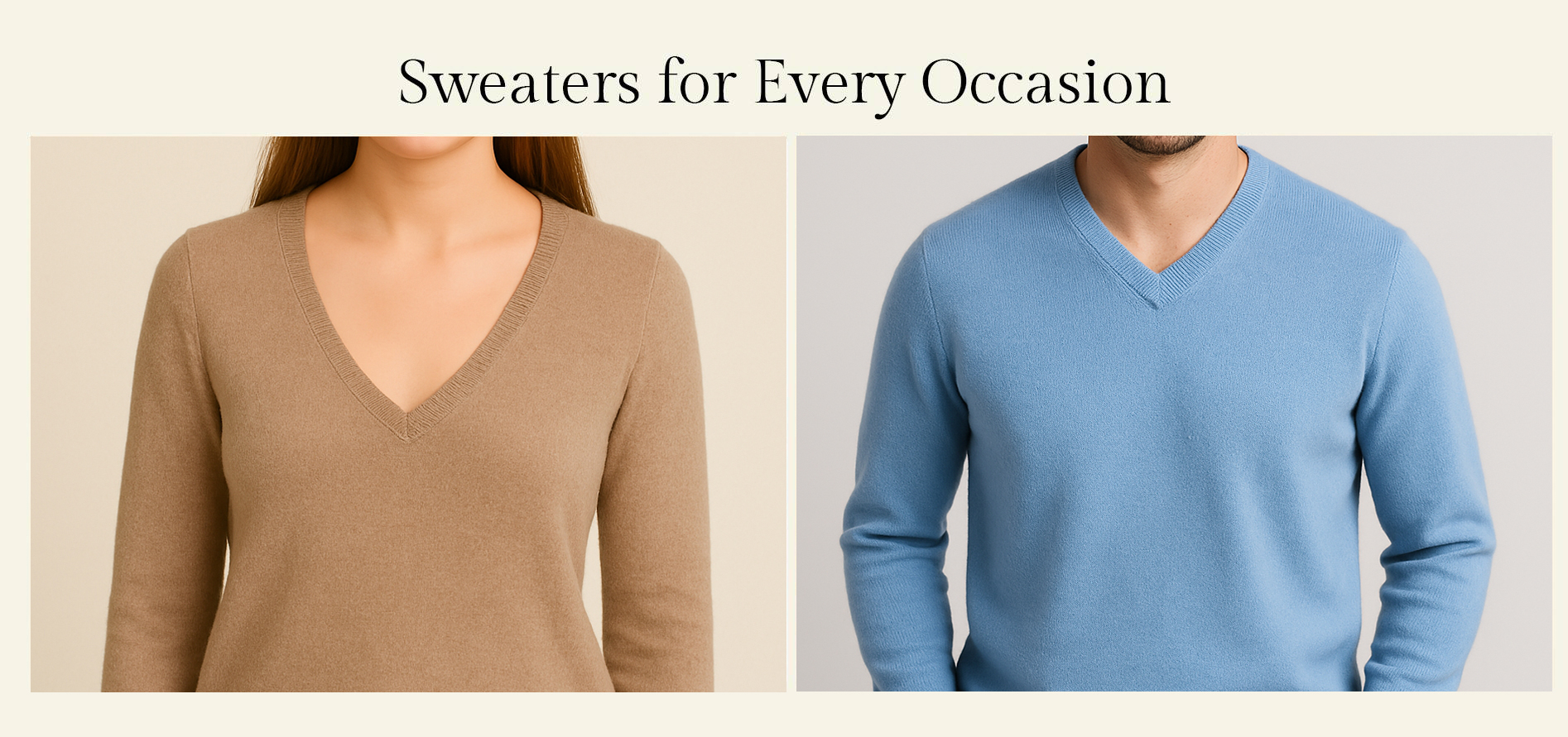 Sweaters for Every Occasion